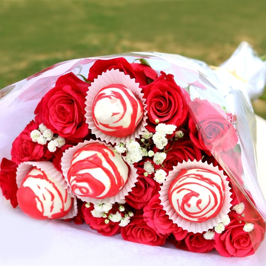 Fuschia Dream & Strawberries