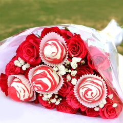 Fuschia Dream & Strawberries