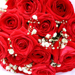 Love - 18 Best Quality Red Rose Bouquet